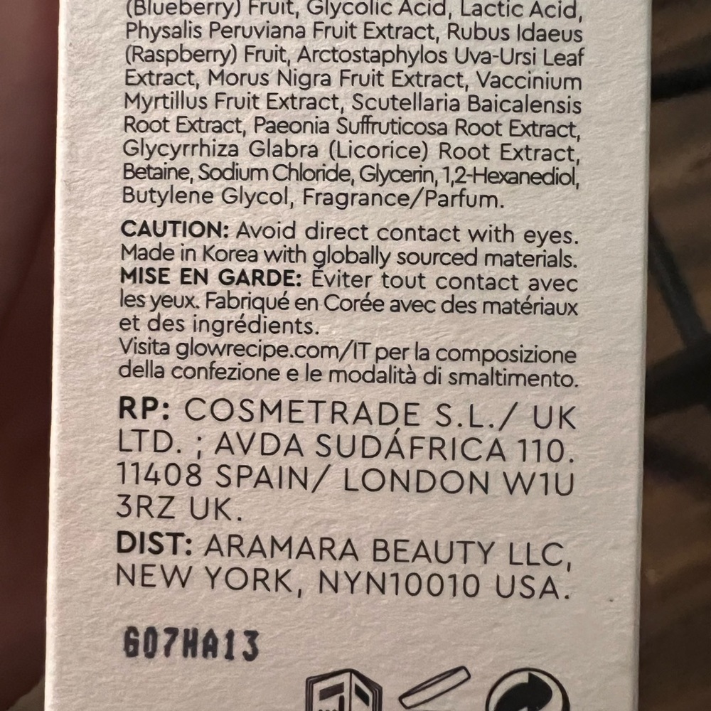 Glow Recipe Blueberry Bounce Gentle Cleanser - Brand new, unopened - 160mL - Picture 2 of 2